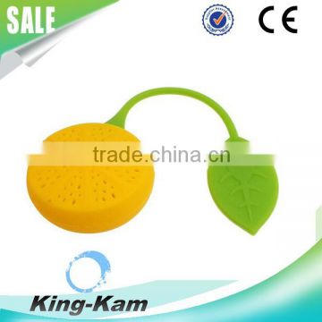 Eco friendly Lemon shaped silicone bulk tea infuser