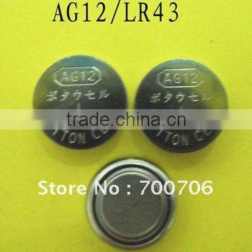 LR43 186 LR1142 1.5V Alkaline Manufactuers AG12 Button Cell Eunicell