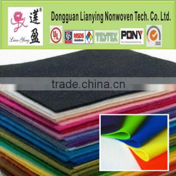 100% Colored Nonwoven Polyester Felt 0.5-50mm