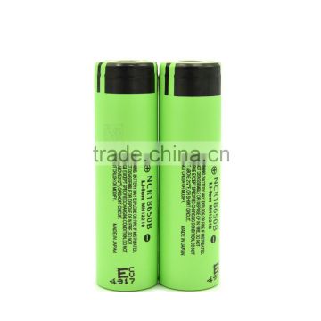 High Capacity! Original Import Cell Ncr18650b 3400mah 18650 Rechargeable Battery NCR18650B 3.7V 3400mAh li-ion battery