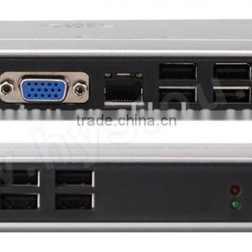 All-in-one Mini ITX PC X86 HTPC Server 4G RAM 128G SSD Intel 1037u Laptop WiFi+Blu-ray HD 1080P+RJ45 Lan Win 7/OpenELEC/XMBC