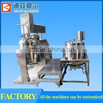 316L Stainless steel Cream lotin paste vacuum mixer homogenizer