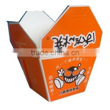 take away noodle box with PE lamiantion