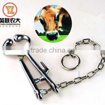 veterinary stainless steel nose plier for cattle/cow/ox