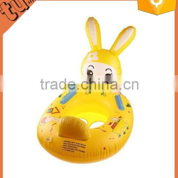Cartoon Inflatable Safety Seat Float Raft Chair Swimming Pool Toy for Baby Child