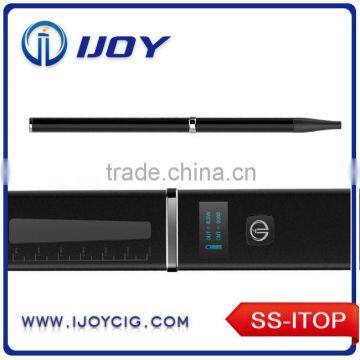 2014 Super thin IJOY SS-itop Slimmest e cigarette Manufacturers with OLED Screen