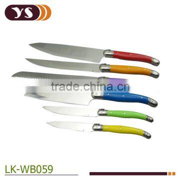 6 pcs different kninds laguiole knife sets