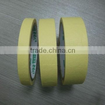 General purpose masking tape with crepe paper, easy-to-tear, no residue