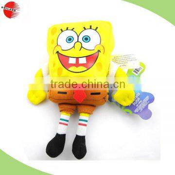 Customized made in china new product sponge bob toy plush doll