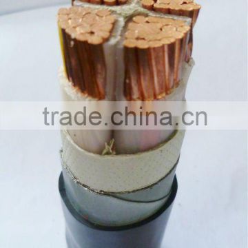 four core XLPE insulation steel tape armored power cable