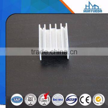 Customized aluminium heat sinks used for electronic products