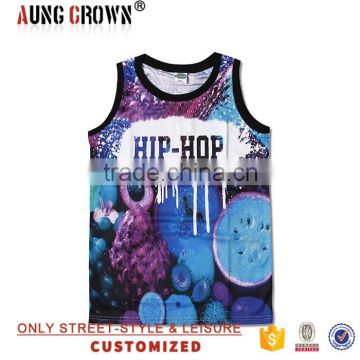 Mens Custom Wholesale Workout Gym Tank Top Printing For Promotion