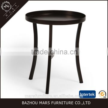 Modern metal side table with powder coating legs LCT-011