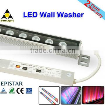24W TUV CE RoHS IEC Approved IP65 LED Wall Washer Wireless