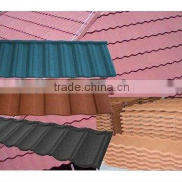 Relitop colorful stone coated metal roof tile