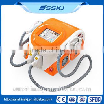 Best quality SHR IPL SHR portable type laser hair removal machine for sale