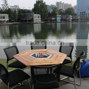 high quality china manufacturer AR-20161062 China POP BBQ grill table
