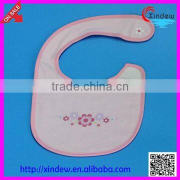 Cotton fastener bib