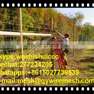 high strength vandal resistant welded cattle fence/galvanized field fence