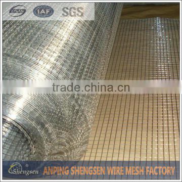 galvanized welded wire mesh 1/2" 3/4" with ISO9001