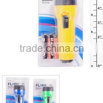 promotional hot selling unique torche flashlight 3AA battery