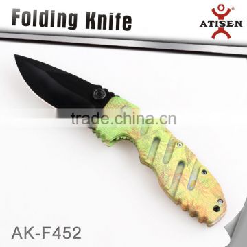 High Quality Outdoor Hand Tools Folding Knife 3Cr13 Stainless Steel Blade Camp Hunt Knives