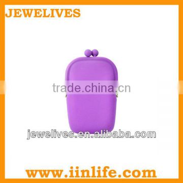 Promotional Gift Colorful Silicone Mobile Phone Carry Bag