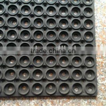 2015 new product Drainage rubber Mat/Anti-fatigue rubber Mat