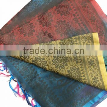 FACTORY STOCK CLEARANCE !!Silk look Polyester Economy Stoles and Scarves