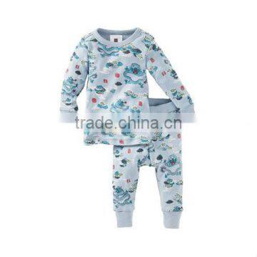 bulk screen printed graphic baby pajama clothing