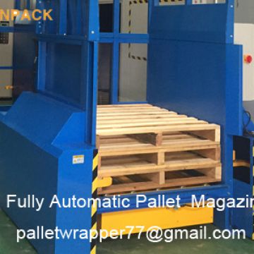 Factory Direct Sales Automatic Pallet Stacker/In-line Auto Pallet Dispenser & Collector/Pallet Stacking Machine
