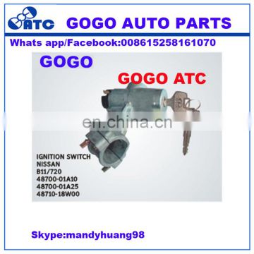 universal excavator ignition switch 48700-01A10 48700-01A25 48700-18W00 for japanese car