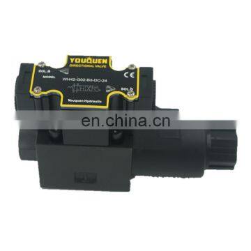 WH42 series Hydraulic solenoid  valves china rexroth series valve WH42-G02-B3-DC-24