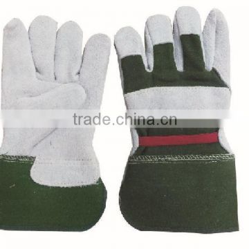 A grade cow split leather full palm glove