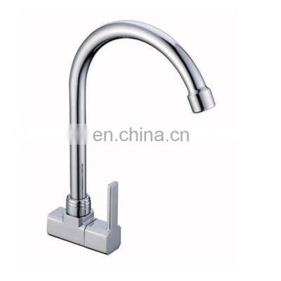 GAOBAO Single lever deck mount flexible kitchen faucet with ball spout