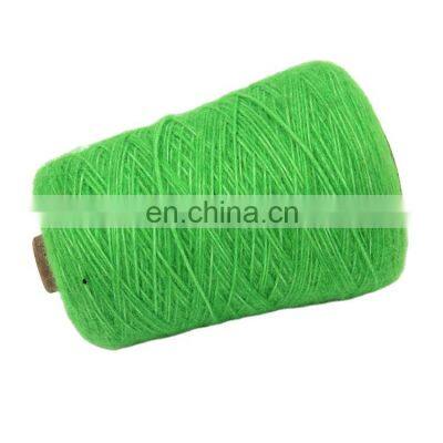 Fancy Yarn factory New design product cotton acrylic mink like wool Spray hank yarn dyeing blended knitting yarn