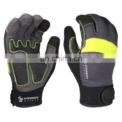 Wholesale Anti-slip High performance Breathable mechanic rescue gloves mechanic tactics gloves