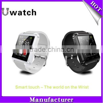China supplier Newest U8 Watch silicone smart bluetooth silicone watch