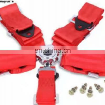 AUSO 16.1 Approved 3 Inch Aluminium Buckle Racing Harness Full Body Safety Harness 5 Point Safety Belt