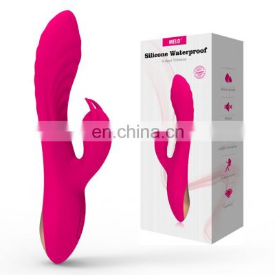 MELO 2021 low cost new creative double motors sex toys for women dildo sex adult massager rabbit vibrator sex shop