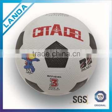 rubber soccer ball size3