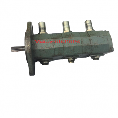 Replace pump GSB2-BOB12T12T12T1R-BO-989-1 UCHIDA oil pump Fit for  Yanmar B27