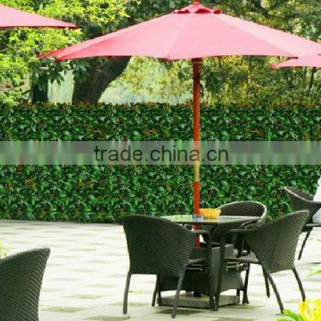 artificial high imitation outdoor planted wall use in the eatery