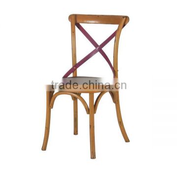 RCH-4006-2 Cross Back Chair Used Restaurant Wood Chairs                        
                                                Quality Choice
