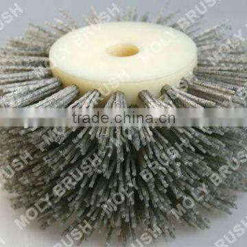 rotary disc style industrial brush