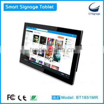 18.5 inch smart table indoor multi touch LCD advertising display lcd tv