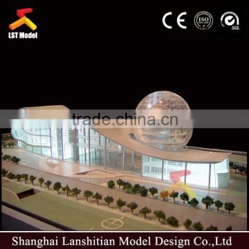 modern building model for museum with China manufacturer