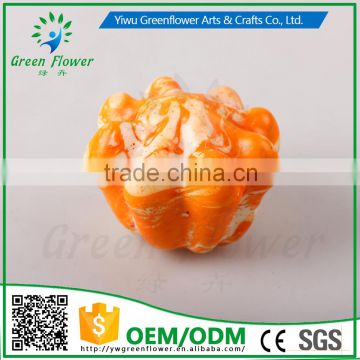 Greenflower 2016 Wholesale artificial fruit little Pumpkin China handmake forma fruit for school resturant decoration
