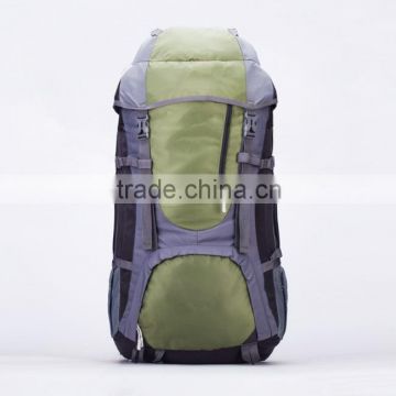 Multifunctional green hiking backpack,camping backpack