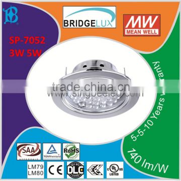 LED downlight SP-7052 3W 5W CE and RoHS